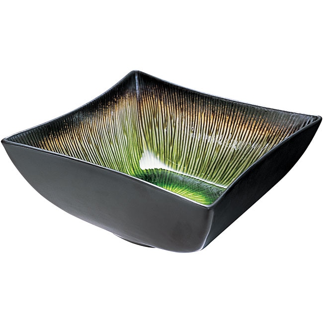 Caldo Freddo Kon Tiki Collection Green Salad Bowl