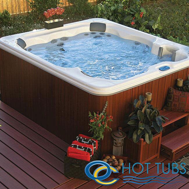 Shop OS Hot Tubs 50-jet Six-person Lounger Spa - Free Shipping Today ...
