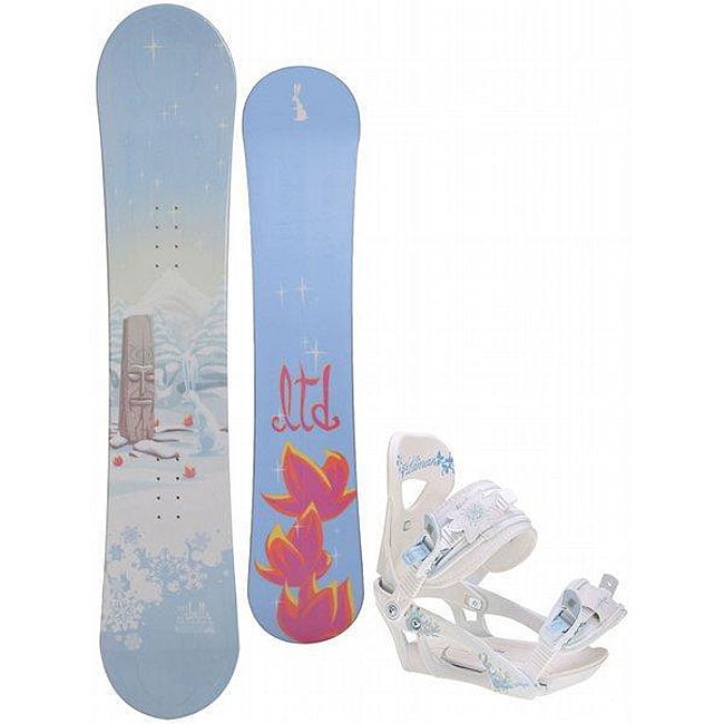 LTD Belle Womens 149 cm Snowboard and Lamar Mx250 Bindings 