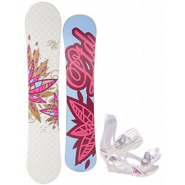 LTD Betty Womens 149 cm Snowboard And LTD LT150 Bindings