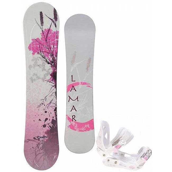 Lamar Foxie Girls 123 cm Snowboard with Lamar MX10 Bindings