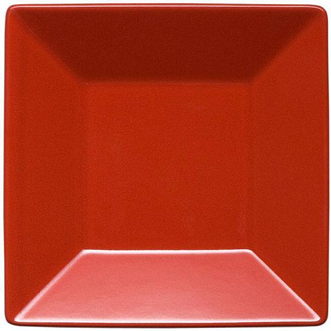 Waechtersbach Cherry Square Rimmed Plates (Set of 2)