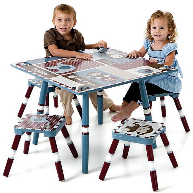 Jackson Table and Stools Set  