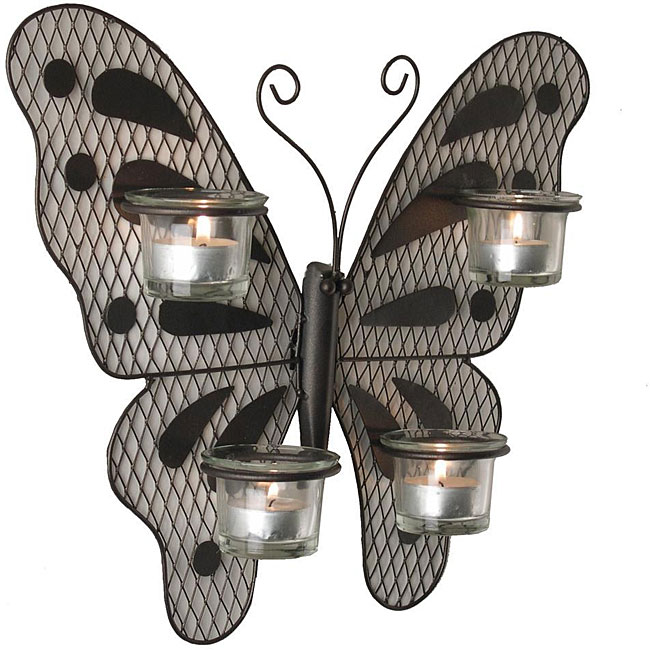 Butterfly Candle Sconce  