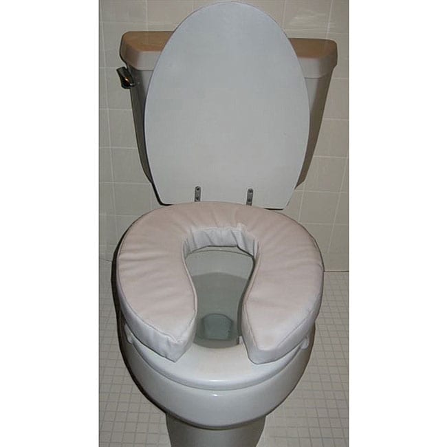 Hudson 14 x 16 x 2 inch Comfort Cuhion Toilet Seat Risers (Pack of 4 