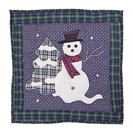 Snowman 16 inch Throw Pillows (Set of 2)  