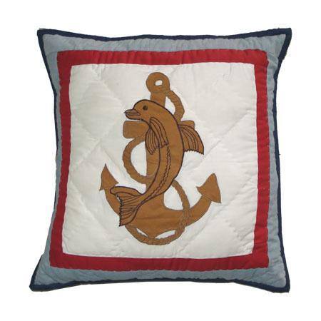 Ships Ahoy 16-inch Throw Pillows (Set of 2)