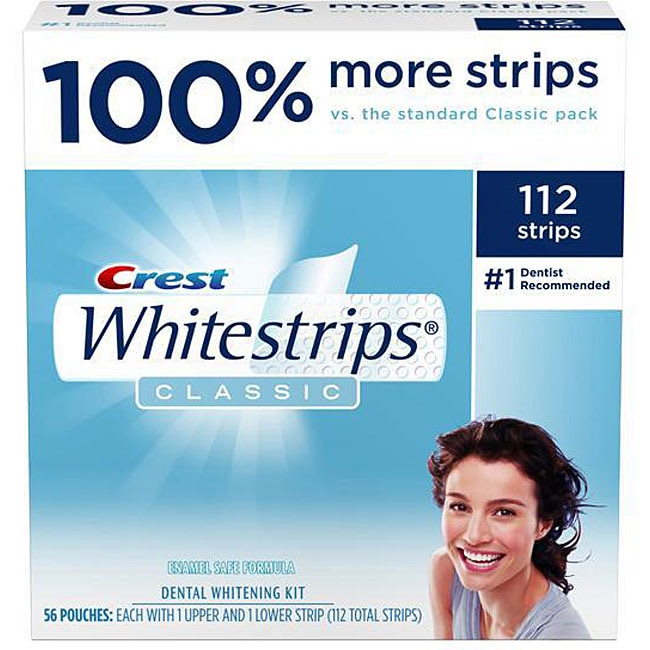 Oral B Crest Whitestrips Dental Whitening Kit (112 Count)   