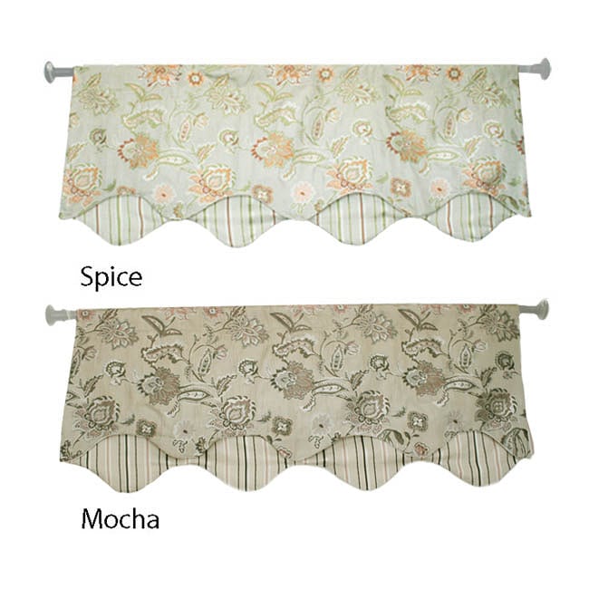 Springfield Double Scallop Design Valance ( 50 in.)  