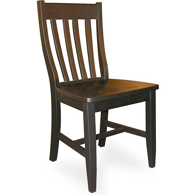 Black Schoolhouse Chairs (set Of 2)