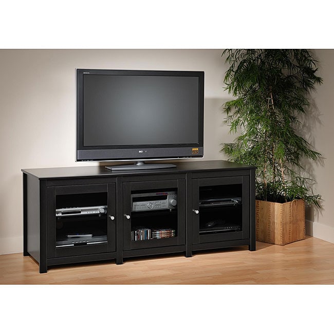 Broadway Black 60 inch Plasma/ LCD TV Stand  