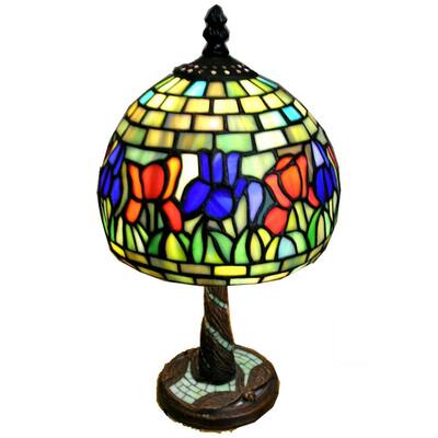 Tiffany-style Tulip Table Lamp