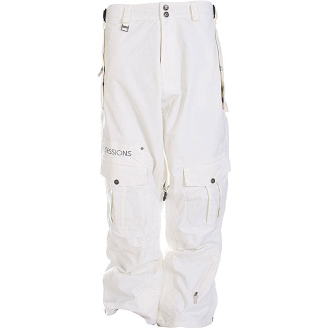 Sessions Serenity Smoke White Snowboard Pants  