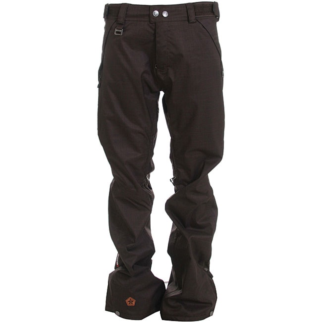 Sessions Men's Brawl Hershey Heather Snowboard Pants
