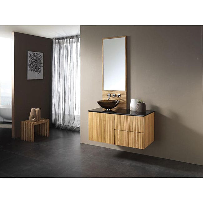 Zebra Wood Bathroom Vanity Home Sweet Home Modern Livingroom