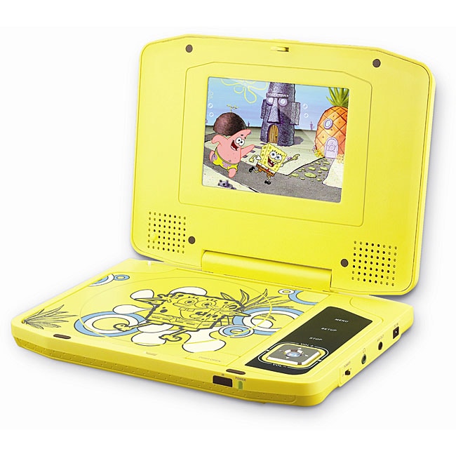 Spongebob TV DVD VHS Player