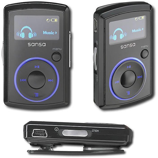 SanDisk Sansa Clip 4GB  Player with FM (Refurbished)   