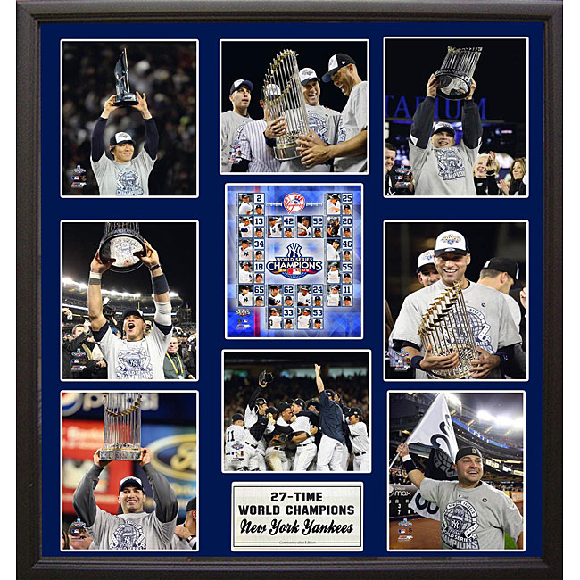 New York Yankees 2009 World Champions Photo Plaque