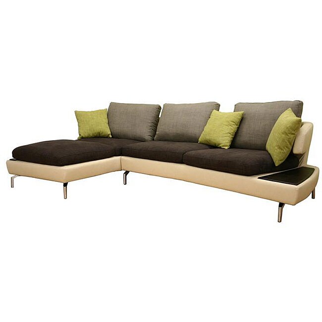 Modern Style Fabric Sectional Sofa  