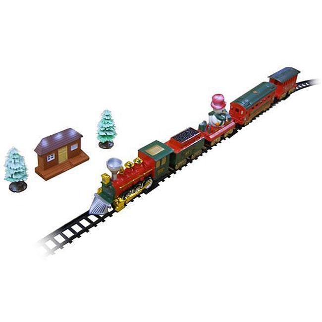 Double Coin Christmas Express 22-piece HO Scale Model Train Set ...