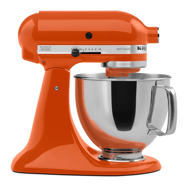 KitchenAid KSM150PSPN Persimmon Artisan 5 quart Stand Mixer 