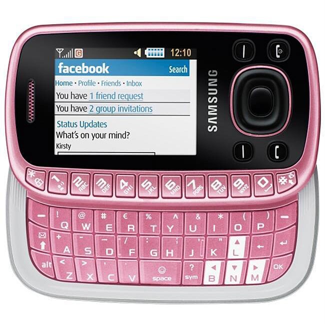 Samsung B3310 Pink GSM Unlocked Cell Phone  
