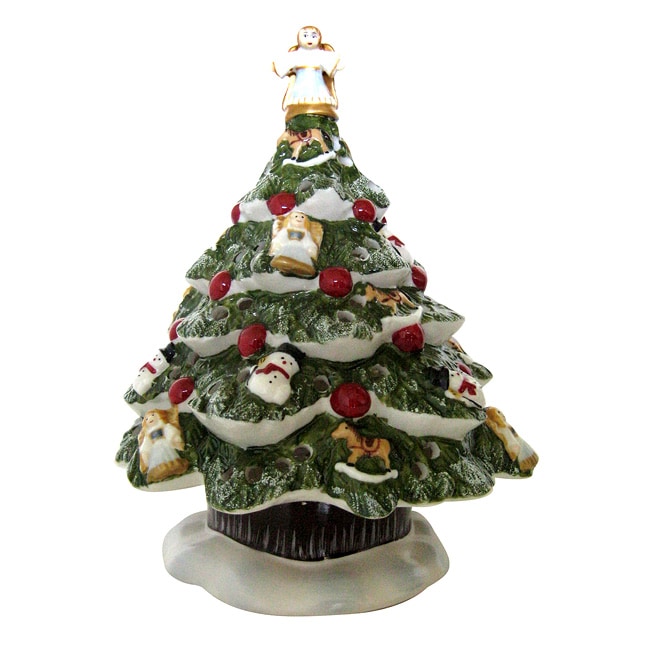 Villeroy and Boch 7.5-inch Christmas Tree Votive Candle Holder ...