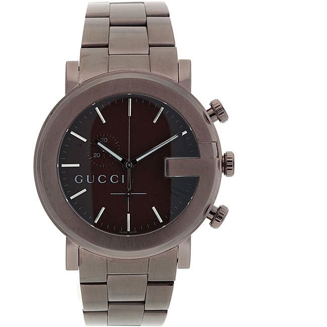 Gucci Men's 101 Series Vintage Brown Steel Watch