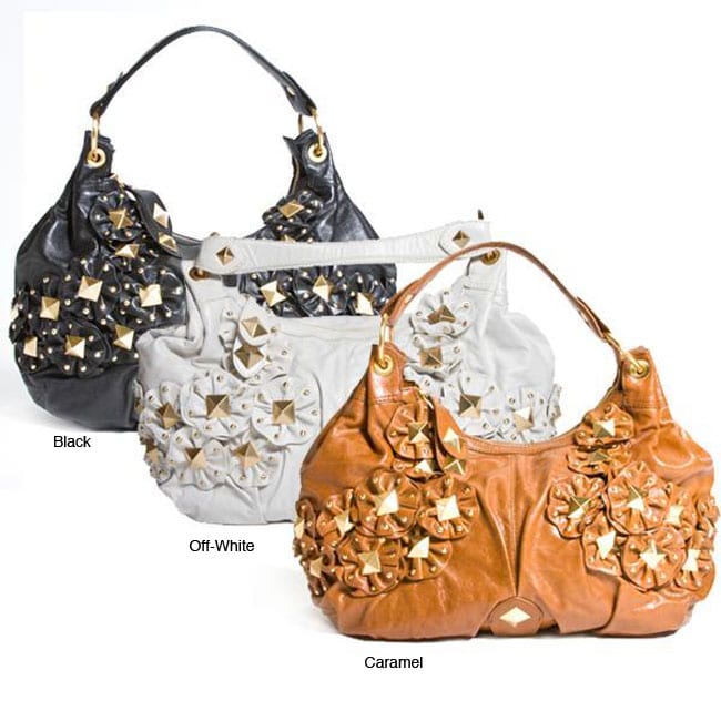 Isabella Fiore Star studded Angie Hobo Bag  