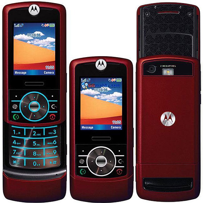 Motorola Z3 Red Rizr GSM Unlocked Quadband Slider Phone - Free Shipping ...