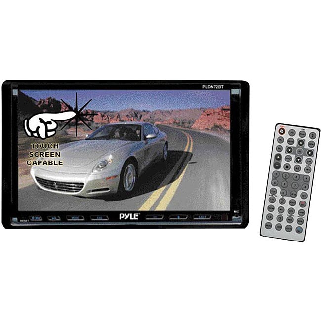 Pyle PLDN72BT In dash 2 DIN DVD/USB/SD Player  