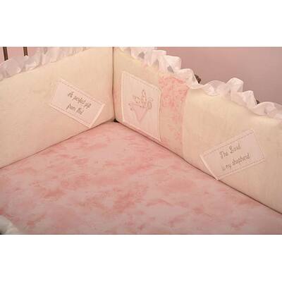 Cotton Tale Heaven Sent Girl Fitted Crib Sheet