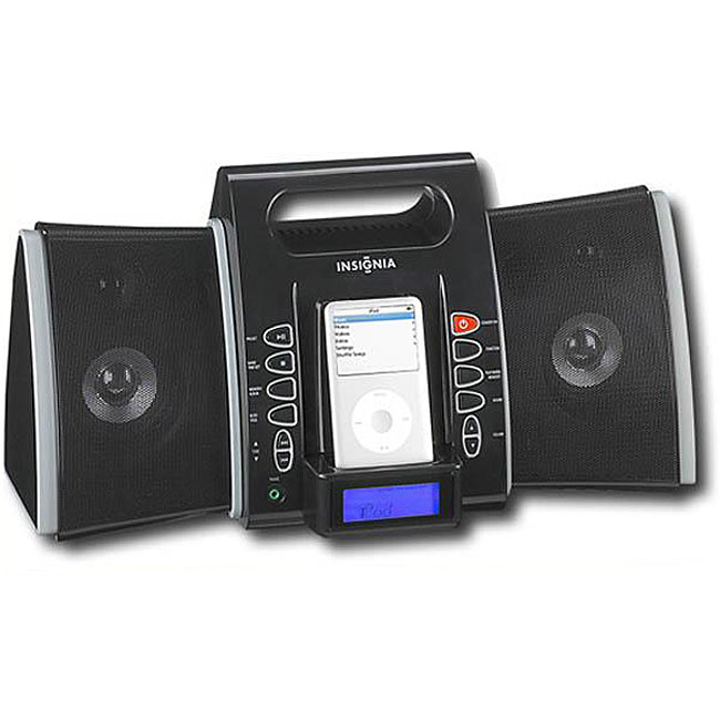 Insignia NSB3113 Boombox with iPod Dock (Refurbished) Free Shipping
