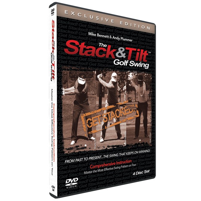 As Seen On Tv The Stack And Tilt Golf Swing Instructional Dvd