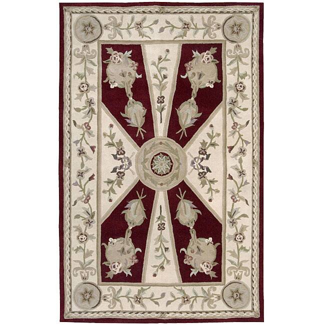 Nourison Ashton House Ribbon Trellis Ivory Runner Rug