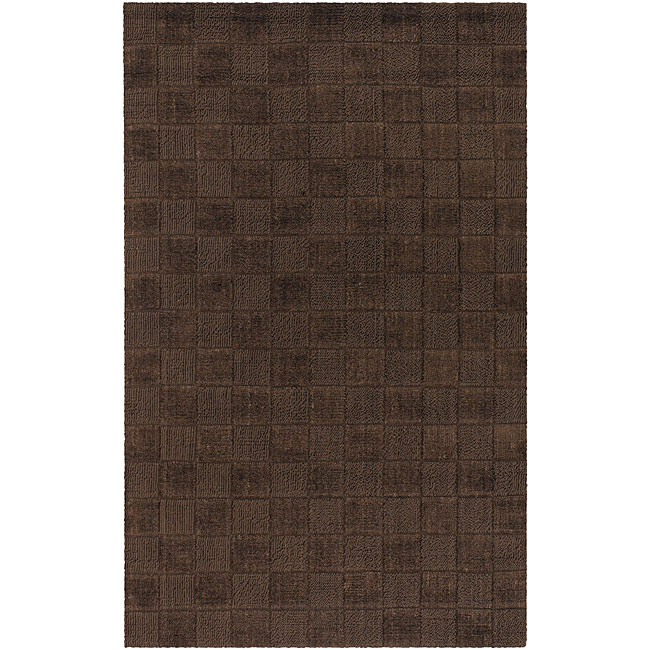 Hand woven Brown Jute/ Chenille Pantheon Rug (36 x 56) Today $58.99