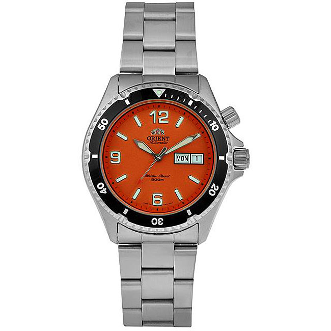 Orient Mens Stainless Steel Automatic Diver Watch   12416413