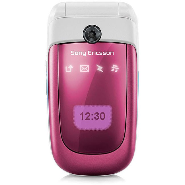 Sony Ericsson Z310 Pink Unlocked GSM Flip Cell Phone  