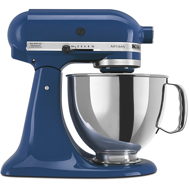 KitchenAid KSM150PSBW Blue Willow Artisan Series 5 quart Stand Mixer 