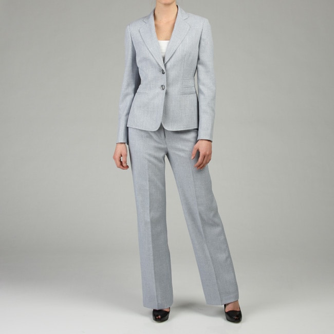 Jones New York Women's 2-button Pant Suit - 12440847 - Overstock.com ...