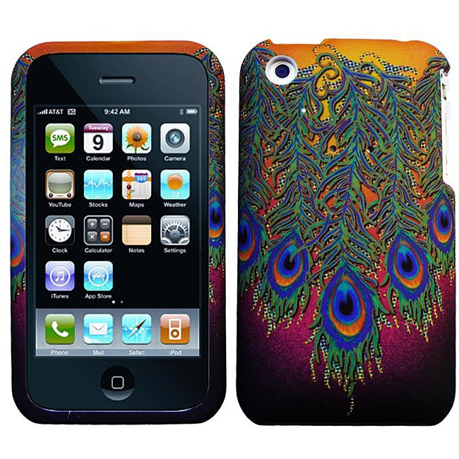 Peacock Design Protector Case for Apple iPhone 3G/ 3GS  