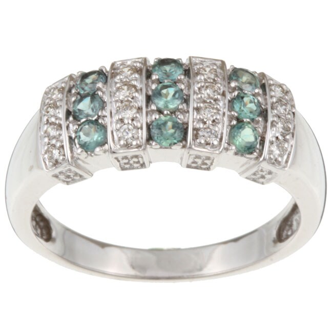 Shop Encore by Le Vian 14k Gold Alexandrite and 1/6ct TDW
