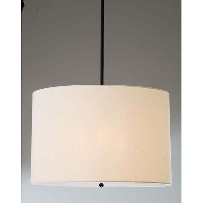 Beige Shade 4 light Pendant Chandelier