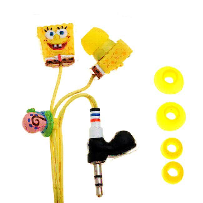   Spongebob Squarepants 3D Sculpted Earbud Headphones  