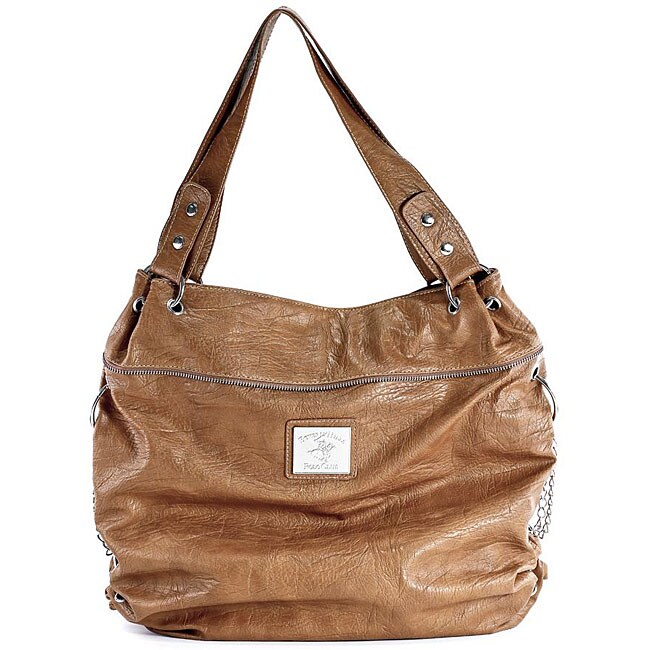 Beverly Hills Polo Club Tan Tote Bag - Overstock™ Shopping - Great ...