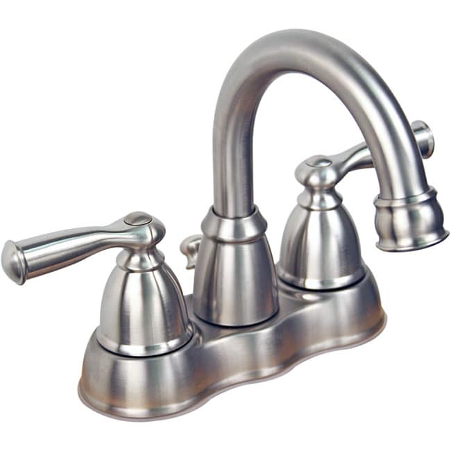 Moen Banbury Collection 2-handle Brushed Nickel Lavatory Faucet ...