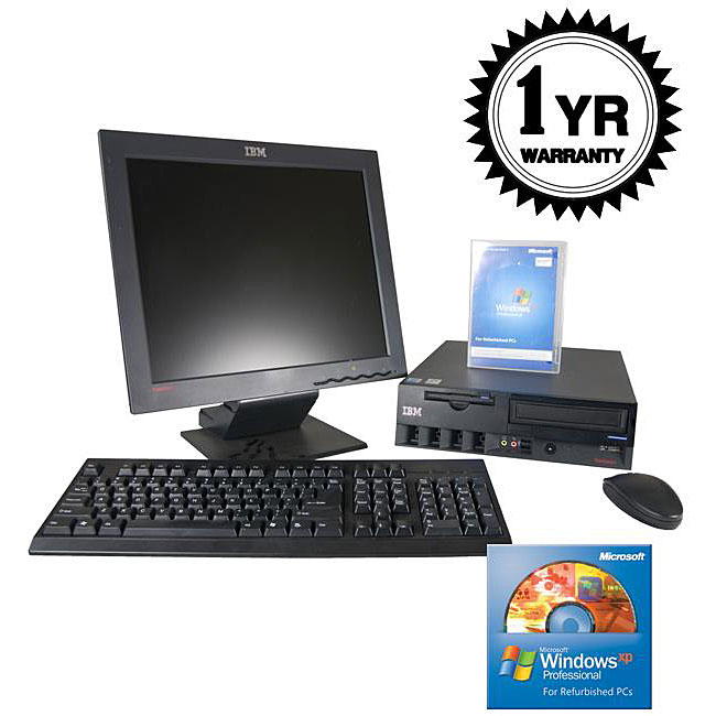 IBM 8183 2.8Ghz Desktop with 17 inch LCD Monitor (Refurbished 