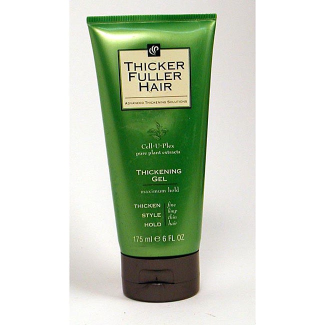 Thicker Fuller 6 oz Hair Thickening Gel (Pack of 4)  