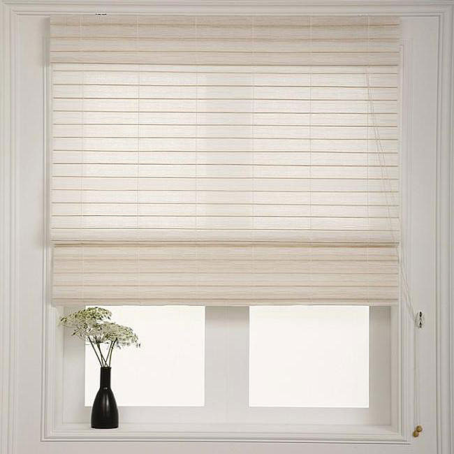 Chicology Serenity Rice Roman Shade 31 In X 72 Free Chicology Serenity Rice Roman Shade 31 In X 72