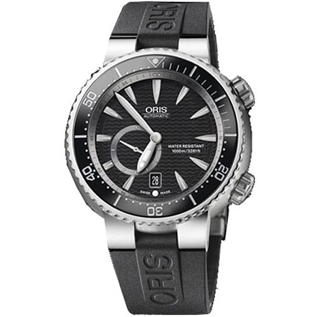   TT1 Mens Divers Titanium Automatic Rubber Strap Watch  